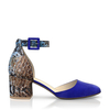 Klassische Block Heel Schuhe 16070