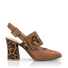 Klassische Block Heel Schuhe 16455
