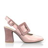 Klassische Block Heel Schuhe 16470