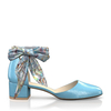 Klassische Block Heel Schuhe 16773