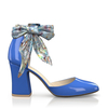 Klassische Block Heel Schuhe 16782