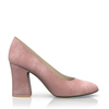 Klassische Block Heel Schuhe 6390