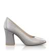 Klassische Block Heel Schuhe 6391