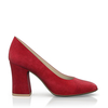 Klassische Block Heel Schuhe 6393