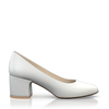 Klassische Block Heel Schuhe 6395