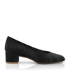 Klassische Block Heel Schuhe 6399
