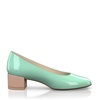 Klassische Block Heel Schuhe 6400