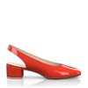 Klassische Block Heel Schuhe 6401