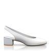 Klassische Block Heel Schuhe 6402