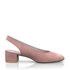 Klassische Block Heel Schuhe 6405