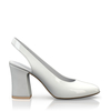 Klassische Block Heel Schuhe 6406