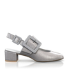 Klassische Block Heel Schuhe 6416