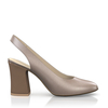 Klassische Block Heel Schuhe 6595
