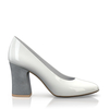 Klassische Block Heel Schuhe 6673