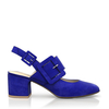 Klassische Block Heel Schuhe 6810