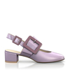 Klassische Block Heel Schuhe 6820