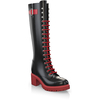 Knee High Schnürstiefel 26089