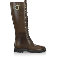 Knee High Schnürstiefel 3273
