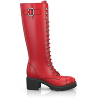 Knee High Schnürstiefel 3276-17