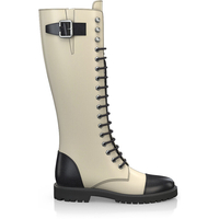 Knee High Schnürstiefel 3276-77