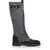 Knee High Schnürstiefel 3359