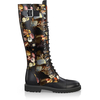 Knee High Schnürstiefel 3557
