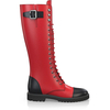 Knee High Schnürstiefel 3961