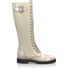 Knee High Schnürstiefel 3988