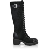 Knee High Schnürstiefel 4040