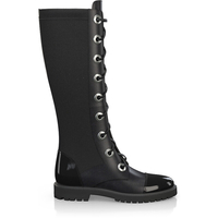 Knee High Schnürstiefel 4190