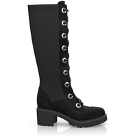 Knee High Schnürstiefel 4192