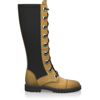 Knee High Schnürstiefel 4198