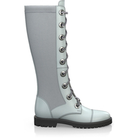 Knee High Schnürstiefel 4257