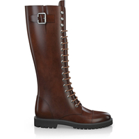 Knee High Schnürstiefel 6320