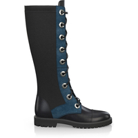 Knee High Schnürstiefel 7931