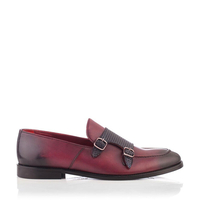 Loafer mit zwei Schnallen für Herren Marco Bordeaux