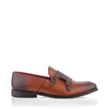 Loafer mit zwei Schnallen für Herren Marco Cognac