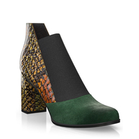 Low Top Stiefeletten mit Absatz 28893