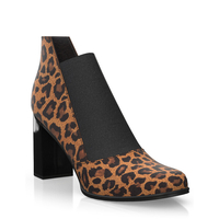 Low Top Stiefeletten mit Absatz 28896