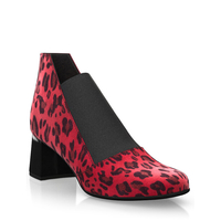 Low Top Stiefeletten mit Absatz 28899