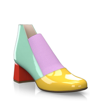 Low Top Stiefeletten mit Absatz 28902