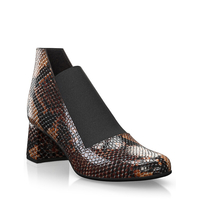 Low Top Stiefeletten mit Absatz 28908