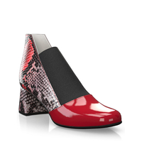 Low Top Stiefeletten mit Absatz 28914
