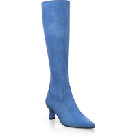Mittelhohe Stiefel mit Spitze 26924