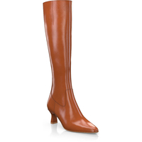 Mittelhohe Stiefel mit Spitze 27818