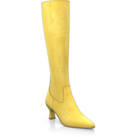 Mittelhohe Stiefel mit Spitze 27824