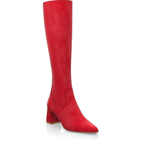 Mittelhohe Stiefel mit Spitze 27833