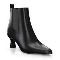 Mittelhohe Stiefeletten mit Spitze 27044
