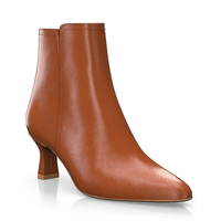 Mittelhohe Stiefeletten mit Spitze 27257