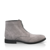 Männerschuhe mit Reißverschluss 6259